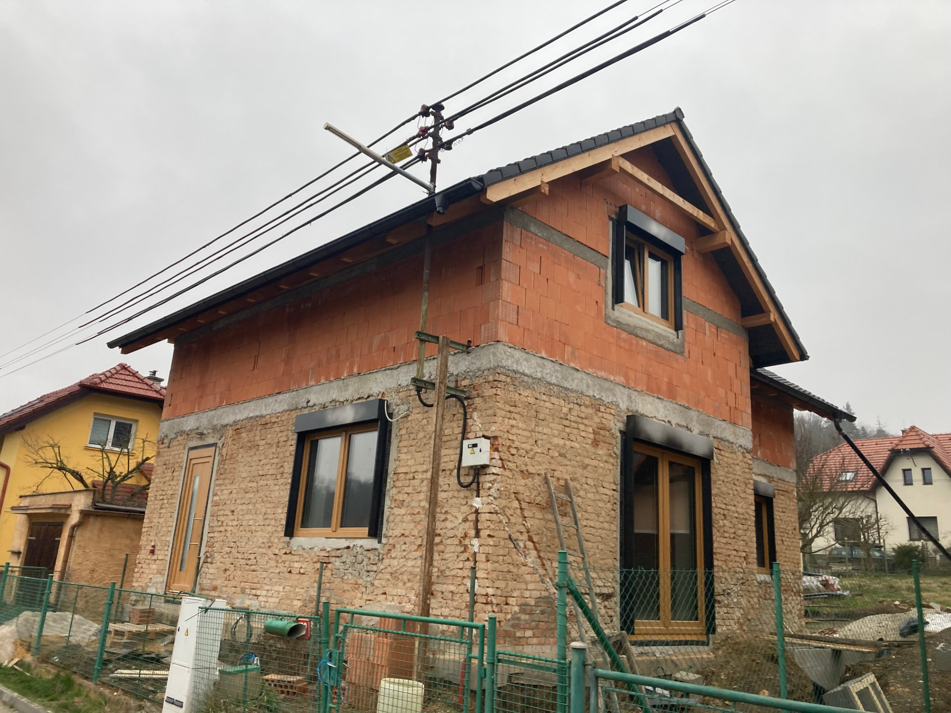 Nižbor, před realizací