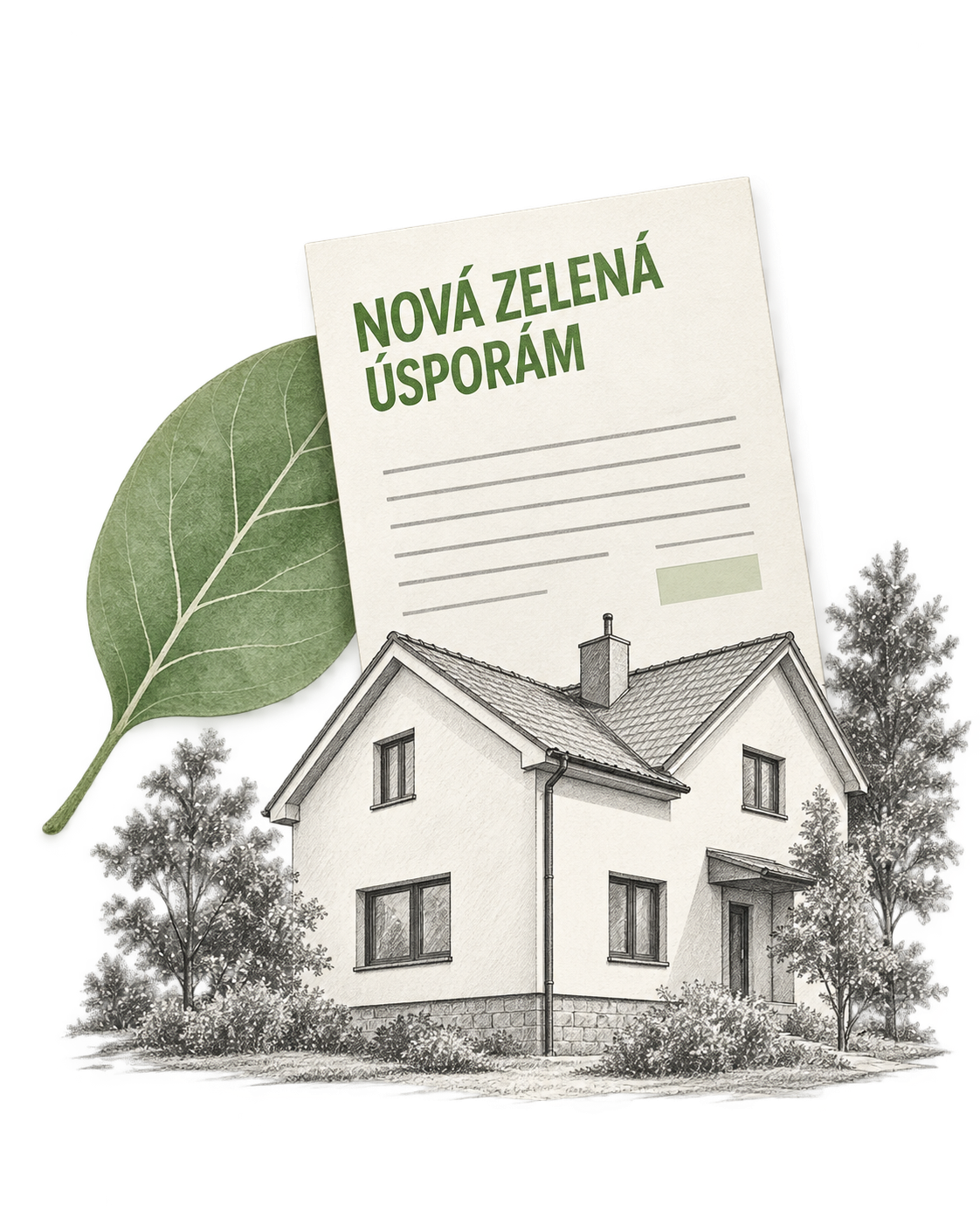 Nová zelená úsporám – dokumentace a návrh zateplení domu